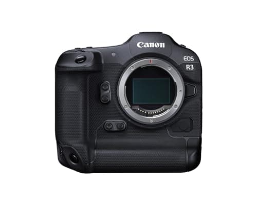 Canon EOS R3 Mirrorless Camera (Body Only), Full-Frame Camera, 6K 60p RAW, 4K 120p Video, 24.1 Megapixel CMOS Sensor, DIGIC X Image Processor, for Sports, Action, Black