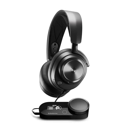 NEW SteelSeries Arctis Nova Pro Wireless Multi-System Gaming Headset - Premium Hi-Fi Drivers - Active Noise Cancellation - Infinity Power System - ClearCast Gen 2 Mic - PC, PS5/PS4, Switch, Mobile