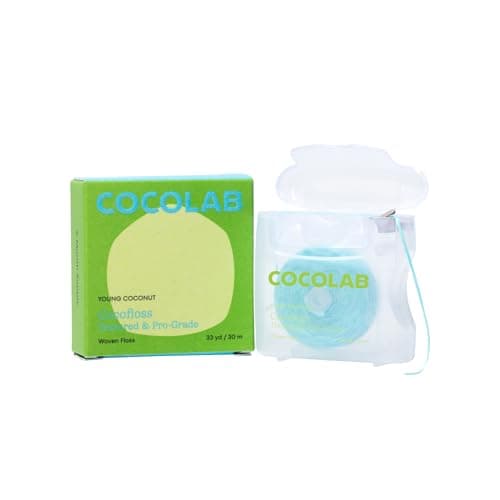 Cocofloss fil dentaire infusé à l huile de coco
