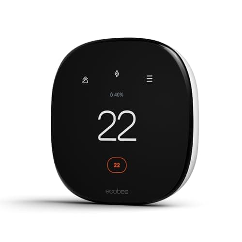 ecobee New Smart Thermostat Enhanced - Programmable Wifi Thermostat - Works with Siri, Alexa, Google Assistant - Energy Star Certified - Smart Home