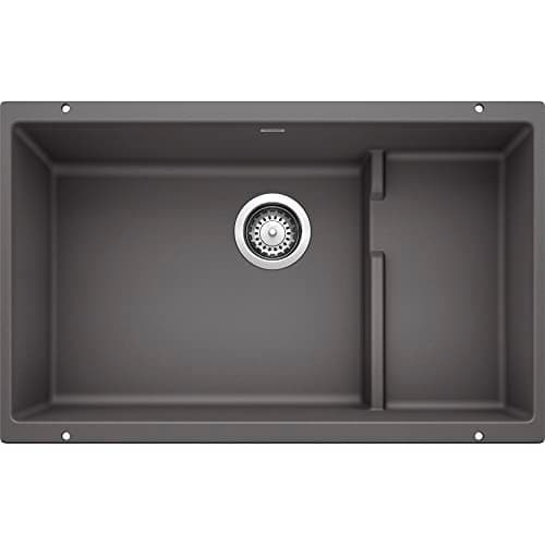 PRECIS Cascade | SILGRANIT Coal Black | BLANCO