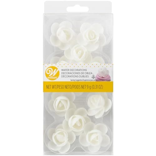 Wilton Rose Icing Decorations, 8-Count - Walmart.com