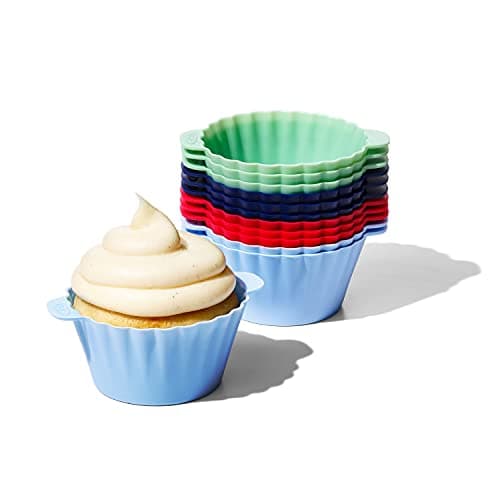 Amazon.com: OXO Good Grips Silicone Baking [Cup]s, Pack of 12, Reusable ...