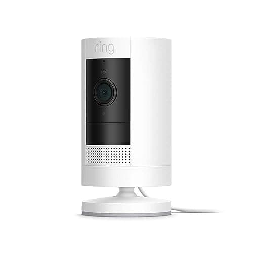 Caméra de Surveillance Ring Stick Up Cam Plugin Blanc - Accessoires ...