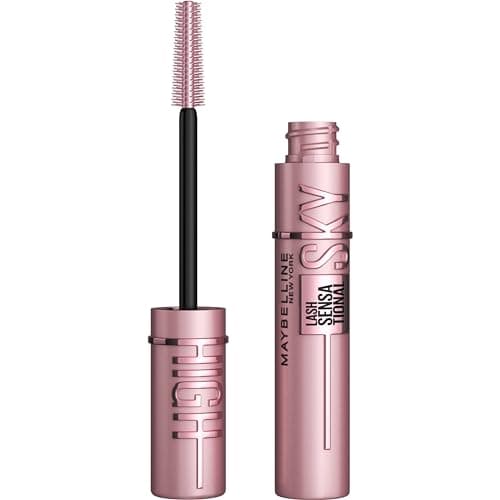 MAYBELLINE MASCARA SKY HIGH CURVES VERY BLACK WATERPROOF NEW ...