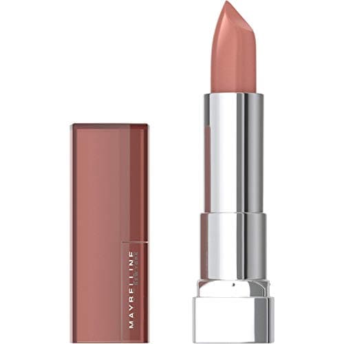Maybelline Color Sensational Lipstick, Lip Makeup, Cream Finish, Hydrating Lipstick, Nude, Pink, Red, Plum Lip Color, Blissful Berry, 0.15 oz; (Packaging May Vary)