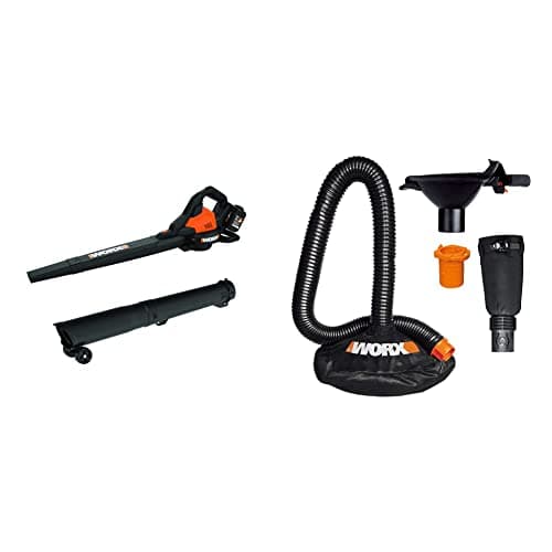 Worx Leaf Pro High Capacity Universal Leaf Collection System – Monsecta ...