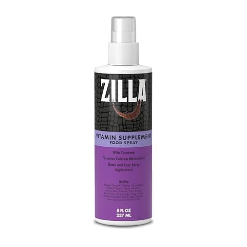 Zilla Vitamin Supplement Food Spray, 8 Ounce by Zilla