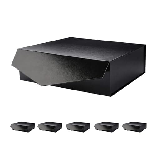 PACKHOME Gift Box with Lid for Presents, 11.5x8.1x3.8 inches, Red ...