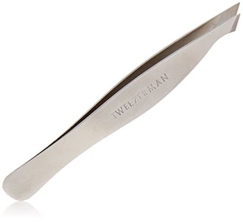 Pinza inclinada puntiaguda de acero inoxidable profesional de Tweezerman