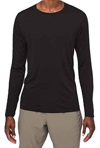 Lululemon Metal Vent Tech Long Sleeve - Heathered Black - lulu fanatics