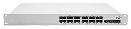 Cisco Meraki MS350-24X-HW 24-Port UPoE Cloud-Managed Stackable Gigabit Switch [Unclaimed & No License] (Renewed)