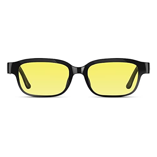 Sublime Optics Replacement Lenses for Amazon Alexa Echo Frames (2nd Gen) - Clear and 11 color choices, Transparent Yellow Hi Contrast, Small/Medium