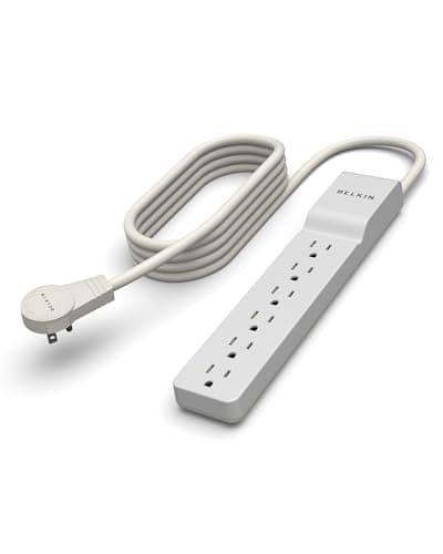 Belkin 6-Outlet Commercial Power Strip Surge Protector with 6-Foot ...
