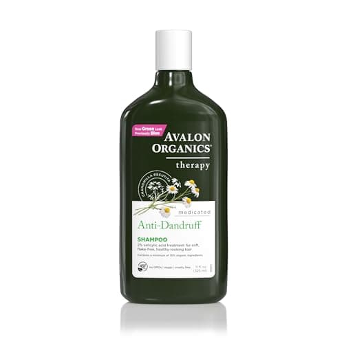 Avalon Organics Shampoo Anti Dandruff, 14-Ounce (packaging may vary)