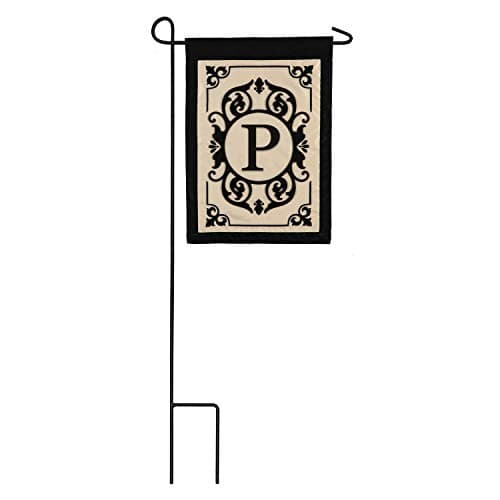 Evergreen Enterprises Monogram Garden Flag
