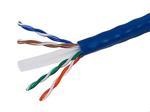 Monoprice 250FT Cat6 Bulk Bare Copper Ethernet Cable UTP Solid Riser ...