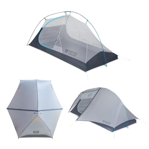 NEMO Equipment Hornet OSMO Ultralight Backpacking Tent - Birch Bud/Goodnight Gray - 3-Person