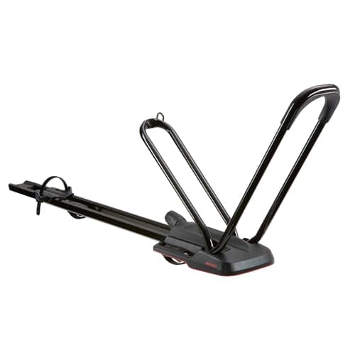 Yakima HighRoad Rooftop Upright Bike Mount with TorqueRight Knob and Tray, Black