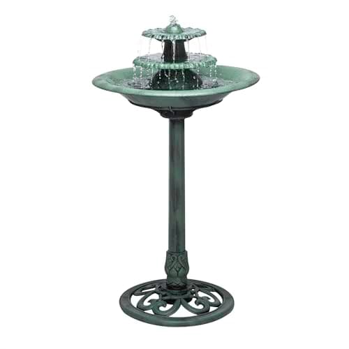 Alpine Corporation 3-Tier Water Fountain-GIL1292 - The Home Depot