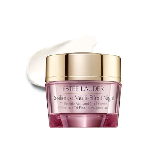Estée Lauder Resilience Multi-Effect Night Tri-Peptide Face and Neck Cream Moisturizer, 50 ml