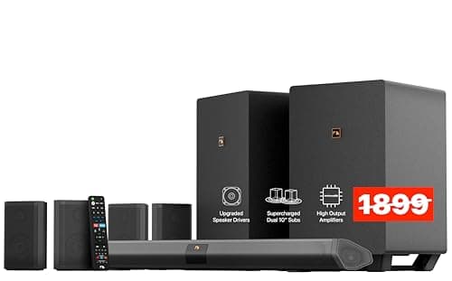Nakamichi Shockwafe Ultra 9.2.4 Channel 1000W Dolby Atmos Soundbar with ...