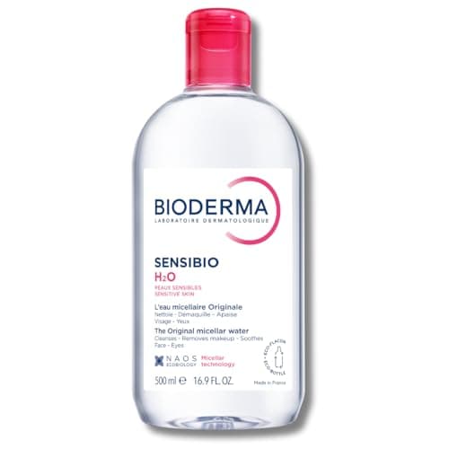 Bioderma - Sensibio - H2O Micellar Water - Makeup Remover Cleanser - Face Cleanser for Sensitive Skin