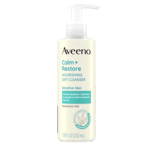 Visit the Aveeno Store Aveeno Calm and Restore Nourishing Oat Cleanser - 7.8 fl oz