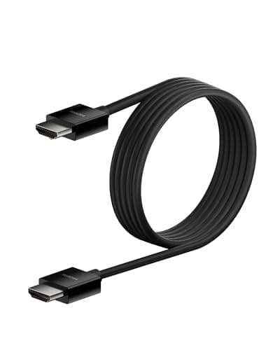 Belkin Ultra HD HDMI 2.1 Cable 6.6FT/2M - 4K Ultra High Speed HDMI Cable - 48Gbps HDMI 2.1 Cord - Dolby Vision HDR & 8K@60Hz, 10K Streaming - Compatible W/PlayStation, PS4, PS5, Xbox Series X & More