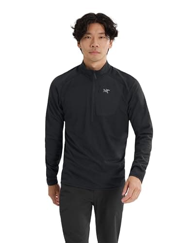 Arc'teryx Delta Jacket Men's | Fleece Jacket Delivering Warmth for Less Weight | Black, Large