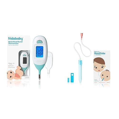Amazon.com : Frida Baby Rectal Thermometer for Baby Digital Fever ...