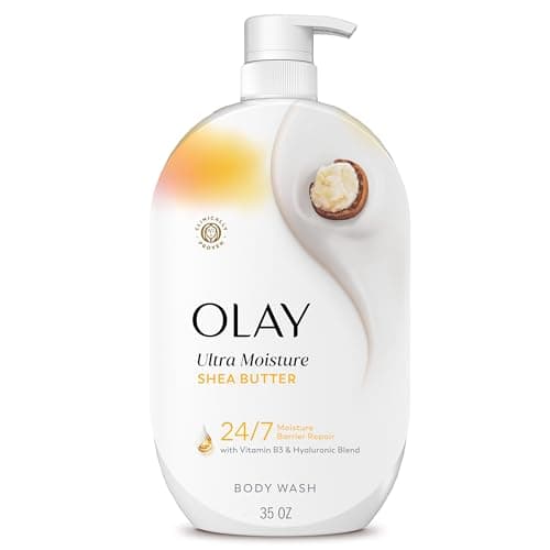 Olay Advanced Ultra Moisture Body Wash for Dry Skin with Shea Butter ...