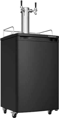 EdgeStar Twin Tap 24 in. Oversized Beer Keg Dispenser with ...
