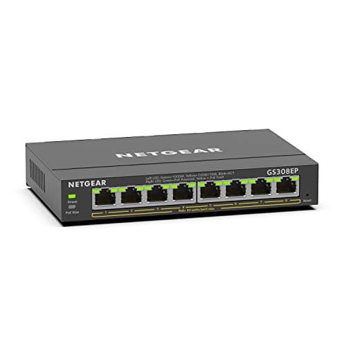 NETGEAR 8 Port Poe Gigabit Ethernet Ea…