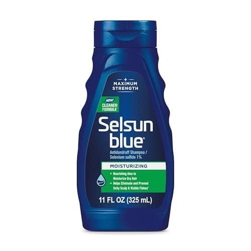 Selsun Blue ACTIV Hydration Anti-Dandruff Shampoo, Moisturizing Formula with 1% Selenium Sulfide, Nourishing Aloe to Moisturize Dry Hair & Scalp, Gentle Enough for Daily Use, 300mL