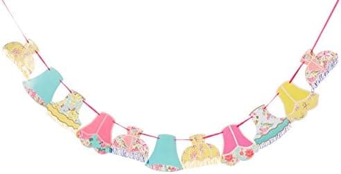 Talking Tables Tea Party Decorations Floral Banner Bunting | Truly ...
