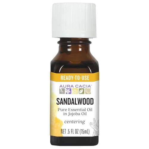 Aura Cacia 55363 Sandalwood Essential Oil