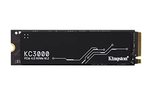 Kingston KC3000 PCIe 4.0 NVMe M.2 SSD - High-Performance Storage for Desktop and Laptop PCs -SKC3000S/4096G