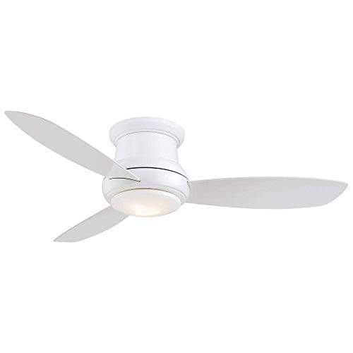 MINKA-AIRE Concept II 44in. Indoor White Ceiling Fan with Integrated ...