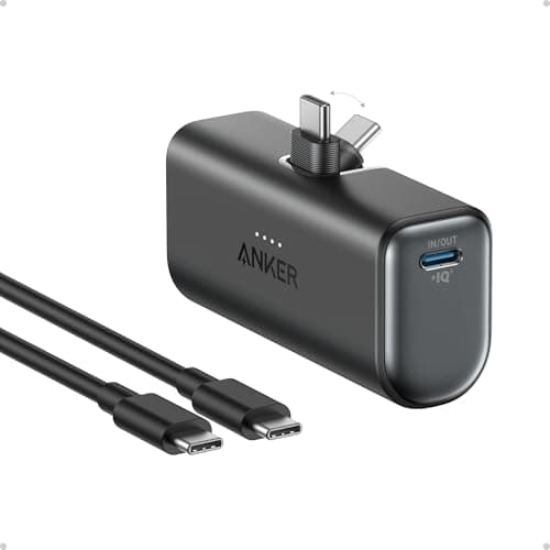 Anker Nano Power Bank 5000mAh with Built-in Connector