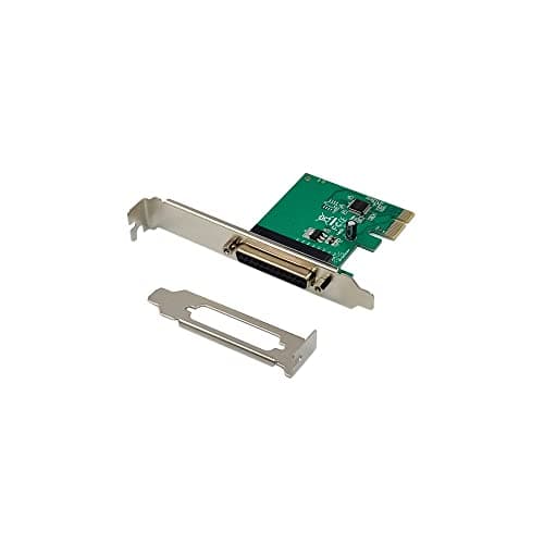 3X RS232 -232 Serial Port DB25 Printer Parallel Port to PCI-E PCI Card ...