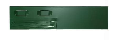 Colmet QuickLock Steel Landscape Edging Green 14 gauge x 4 in. x 8 ft ...