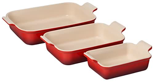 Le Creuset Heritage Rectangular Dish with Lid Satin Black 33cm | Minimax
