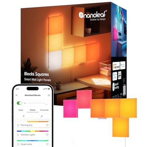 Nanoleaf’s Canvas smart light squares are poised to take charge of all ...