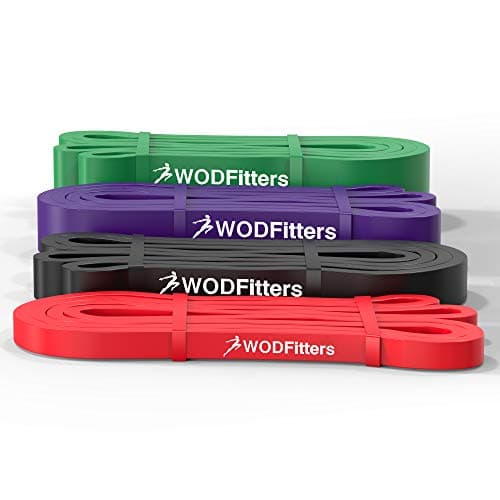 WODFitters Pull Up Assistance Band - Red 10-35 lbs | Stretching ...