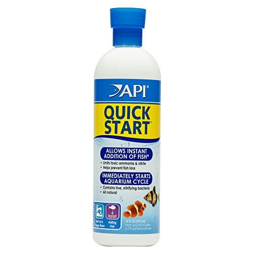 API Quick Start Nitrifying Bacteria, for Freshwater and Saltwater Aquarium 4-Ounce Bottle