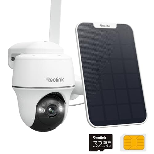 Reolink Go Plus | 2K Outdoor 4G LTE Battery Security Camera