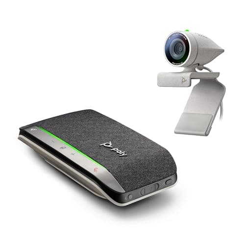 Plantronics Poly Studio P5 Web Camera 1080p Audio with USB 2.0 Cable White