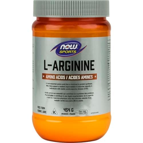 NOW Sports, gal-Arginine Powder, Nitric Oxide Precursor, Amino Acids, 454g