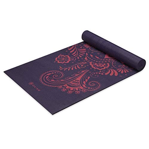 Gaiam Premium Print Yoga Mat, Icy Blossom, 6mm - Walmart.com